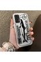 Samsung Galaxy A23 4G/5G Compatible Canned Sardine Fish Sketch Pattern Non-Transparent Acrylic Back Silicone Edge Case - 2