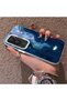 Vivo Y31/Y21D Compatible Dreamy Starry Sea Fish Pattern Acrylic Back Silicone Edge Phone Case - 3