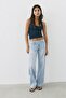 Düşük bel straight jean