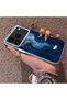 iPhone 17 Pro Compatible Dreamy Starry Sea Fish Pattern Acrylic Back Silicone Edge Phone Case - 3