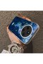 For Xiaomi Redmi 14C 4G/5G Compatible Dreamy Starry Sea Fish Pattern Acrylic Back Silicone Edge Phone Case - 4