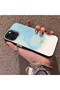 Cute Little Flower Pattern Acrylic Back Silicone Edge Phone Case Compatible with iPhone 12 Pro Max - 3