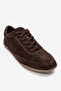 Colette Brown Suede Genuine Leather Women's Casual Sneakers - 3