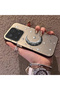 Xiaomi Mi 15 5g Compatible Silver Engraved Moon and Star Pattern Non-Transparent Acrylic Back Silicone Edge Case - 3