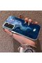 Samsung Galaxy M15 Compatible Dreamy Starry Sea Fish Pattern Acrylic Back Silicone Edge Phone Case - 3