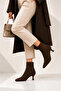 Women's Stretch Boots Pointed Toe Thin Heeled Stylish Ankle Boots - 2