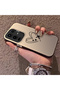 Infinix Note 50/Note 50 Pro Compatible Line Heart and Airplane Pattern Non-Transparent Acrylic Back Silicone Edge Phone Case - 3