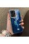 Xiaomi Redmi Note 13 Pro Plus+ 5g Compatible Dreamy Starry Sea Fish Pattern Acrylic Back Silicone Edge Phone Case - 3