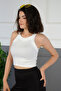 Halter Yaka Kadın Crop - 2