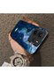 Xiaomi Redmi Note 14 4g Compatible Dreamy Starry Sea Fish Pattern Acrylic Back Silicone Edge Phone Case - 5