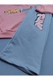 Girl's 2-Strand Combed Cotton Top and Bottom Set – Comfortable Fit Sweatshirt & Wide-Leg Pants – Ages 2-6 - 5
