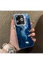 Infinix Smart 8/8 Pro/8 Plus Compatible Dreamy Starry Sea Fish Pattern Acrylic Back Silicone Edge Phone Case - 2