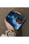 Xiaomi Poco C65 Compatible Dreamy Starry Sea Fish Pattern Acrylic Back Silicone Edge Phone Case - 4