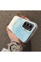 Infinix Hot 60 Pro Plus Compatible Cute Little Flower Pattern Acrylic Back Silicone Edge Phone Case - 4