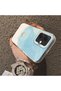 Cute Little Flower Pattern Acrylic Back Silicone Edge Phone Case Compatible with Tecno Spark Go 2(Km4) - 4