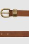 Lyla Ring Mocha Bisque Women's Belt - 3