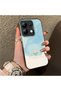 For Xiaomi Redmi Note 13 4g Compatible Cute Little Flower Pattern Acrylic Back Silicone Edge Phone Case - 3