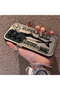 Samsung Galaxy S25 Ultra Compatible Canned Sardine Fish Sketch Pattern Non-Transparent Acrylic Back Silicone Edge Case - 3