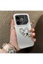 For Tecno Pova 6/Pova 6 Pro 5g Compatible Line Heart and Airplane Pattern Non-Transparent Acrylic Back Silicone Edge Phone Case - 2