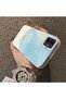 Samsung Galaxy A03/A04E/A04 Compatible Cute Little Flower Pattern Acrylic Back Silicone Edge Phone Case - 4