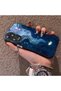 Oppo A60 Compatible Dreamy Starry Sea Fish Pattern Acrylic Back Silicone Edge Phone Case - 3