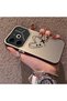 For Tecno Pova 6/Pova 6 Pro 5g Compatible Line Heart and Airplane Pattern Non-Transparent Acrylic Back Silicone Edge Phone Case - 3