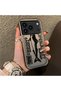 iPhone 17 Pro Compatible Canned Sardine Fish Sketch Pattern Non-Transparent Acrylic Back Silicone Edge Case - 2
