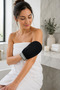 Black Floss Silk Pouch 100% Floss Exfoliating Glove for Women and Men - 4