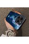 For Tecno Spark 20 Pro 4G/5G Compatible Dreamy Starry Sea Fish Pattern Acrylic Back Silicone Edge Phone Case - 4