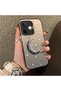 Oppo A5 Pro 4G/5G Compatible Silver Carved Moon and Star Pattern Non-Transparent Acrylic Back Silicone Edge Case - 2