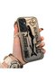 Samsung Galaxy M15 Compatible Canned Sardine Fish Sketch Patterned Non-Transparent Acrylic Back Silicone Edge Case
