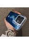 Vivo V60 Compatible Dreamy Starry Sea Fish Pattern Acrylic Back Silicone Edge Phone Case - 4