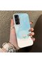 Samsung Galaxy A05S Compatible Cute Little Flower Pattern Acrylic Back Silicone Edge Phone Case - 2