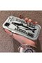 Xiaomi Poco C31 Compatible Canned Sardine Fish Sketch Patterned Non-Transparent Acrylic Back Silicone Edge Case - 3