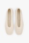 Women's Lova Beige Knitted Ballerinas - 2