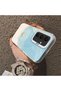 Samsung Galaxy S25 Fe Compatible Cute Little Flower Pattern Acrylic Back Silicone Edge Phone Case - 4