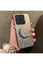 Xiaomi Mi 15 5g Compatible Silver Engraved Moon and Star Pattern Non-Transparent Acrylic Back Silicone Edge Case - 2