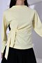 Women's Modal Tie-Detail Spanish Sleeve Blouse - 2