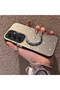 Samsung Galaxy S25 Compatible Silver Carved Moon and Star Pattern Non-Transparent Acrylic Back Silicone Edge Case - 3