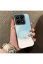 Cute Little Flower Pattern Acrylic Back Silicone Edge Phone Case Compatible with Xiaomi Mi 15t - 2