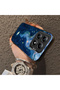 Xiaomi Mi 14t Pro Compatible Dreamy Starry Sea Fish Pattern Acrylic Back Silicone Edge Phone Case - 4