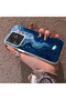 For Realme C63 4G/C61 Compatible Dreamy Starry Sea Fish Pattern Acrylic Back Silicone Edge Phone Case - 3