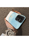 Samsung Galaxy S22 Ultra Compatible Cute Little Flower Pattern Acrylic Back Silicone Edge Phone Case - 4