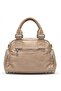 C1133 Soft Leather Zippered Five Compartment Medium Size Shoulder and Arm Bag - 3