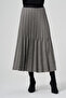 Long Pleated Skirt - 3
