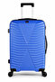 ABS 4-Wheel Hard Trolley Bag Set 017 – 3 Piece Blue, 20/24/28 Inches - 2