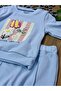 Baby Girl Butterfly Patterned Seasonal Combed Cotton Long Sleeve Set - 2