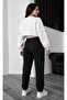 Women's Winter 3-Thread Fleece Lined Casual Basic Sweatpants with Elastic Cuffs - 4