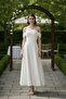 Strapless Long Evening Dress Flared Skirt Zipper Wedding Engagement Graduation Dress - 2
