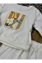 Baby Girl Butterfly Patterned Seasonal Combed Cotton Long Sleeve Set - 2